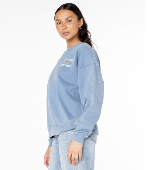 Roxy Womens Sweatshirt Lineup Oversized Crew
