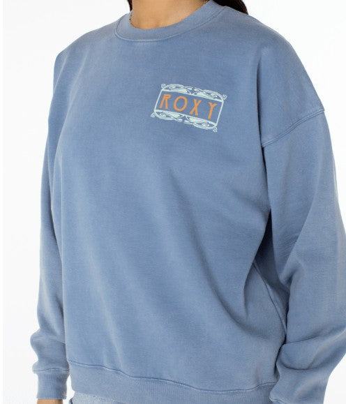 Roxy Womens Sweatshirt Lineup Oversized Crew