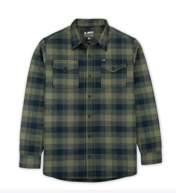 Jetty Mens Shirt Breaker Flannel