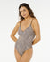 Rip Curl Womens Swimsuit Coastal Instinct Cheeky One Piece