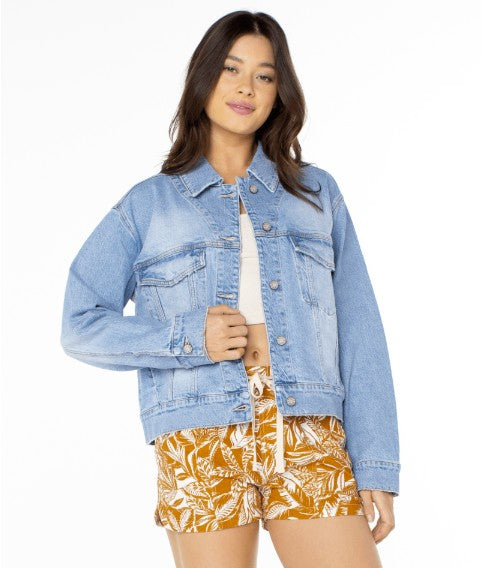 Roxy Womens Jacket Big Wave Embroidery