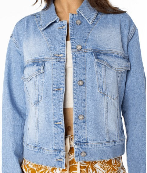 Roxy Womens Jacket Big Wave Embroidery