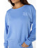 Roxy Womens Sweatshirt Surfing By Moonlight