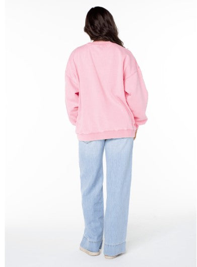 Roxy Womens Sweatshirt Lineup Oversized Crew