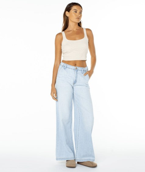 Roxy Womens Pants Kalani 2 Denim