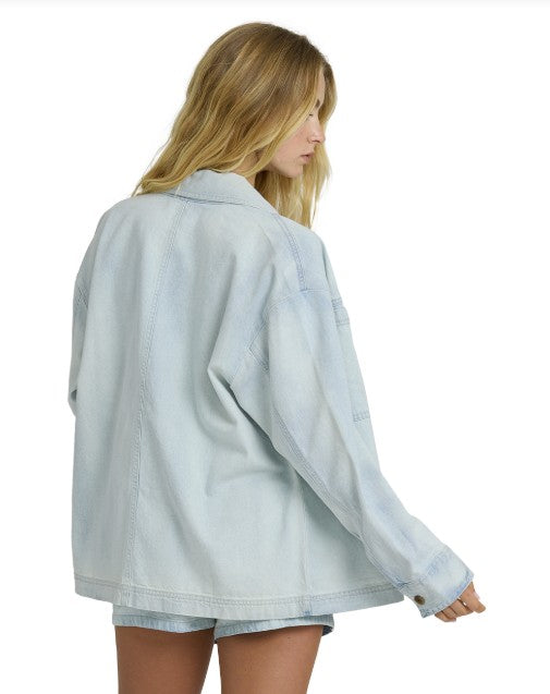 Billabong Womens Shirt Jade Saltwashed