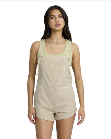 Billabong Womens Romper Wild Pursuit Overall Solid