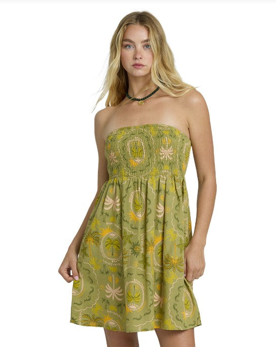 Billabong Womens Dress Tropical Haze Mini