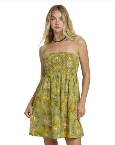 Billabong Womens Dress Tropical Haze Mini