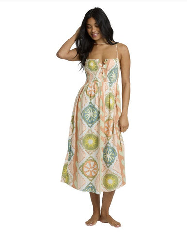 Billabong Womens Dress Fever Dream Midi