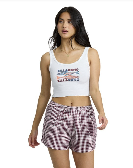 Billabong Womens Shorts Sun Fade Printed