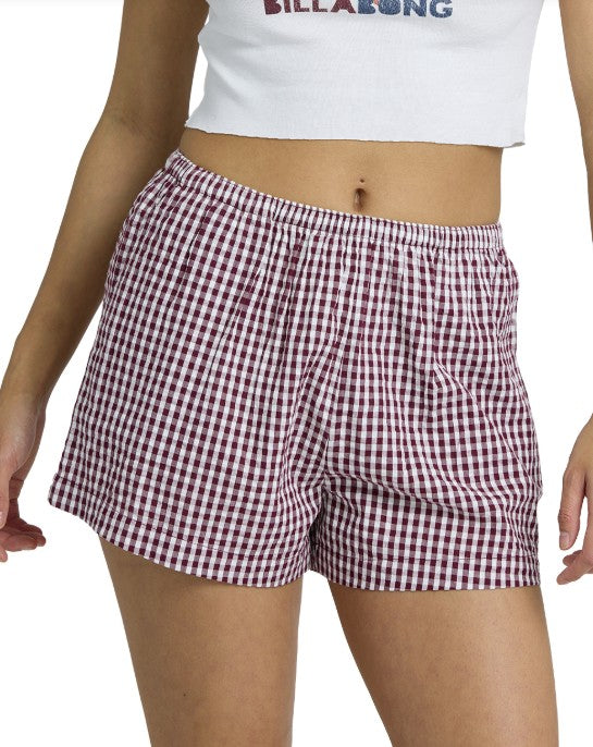 Billabong Womens Shorts Sun Fade Printed