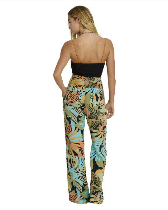 Billabong Womens Pants New Waves 2 Elastic Waist
