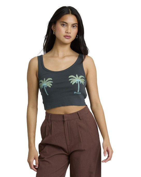 Billabong Womens Tank Top Vacation Soil