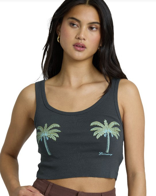 Billabong Womens Tank Top Vacation Soil