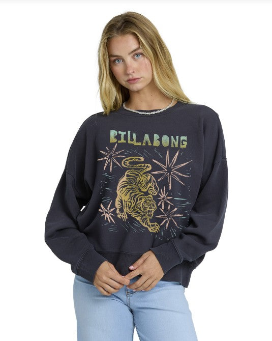 Billabong Womens Sweatshirt Echo Crewneck