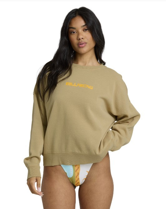 Billabong Womens Sweatshirt Echo Crewneck