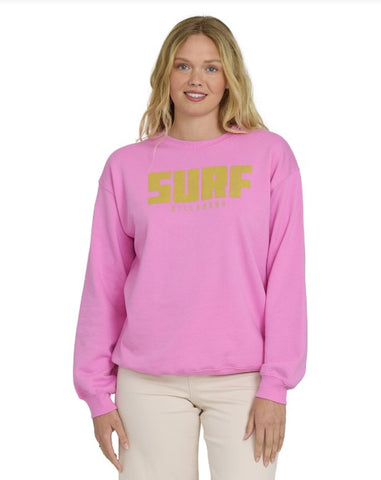 Billabong Womens Sweatshirt Keep On Surfin Crew