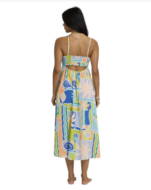 Billabong Womens Dress Island Life Midi