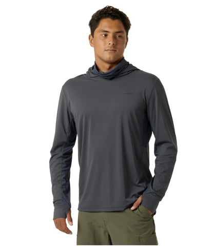 Oneill Mens Shirt TRVLR UPF Elevated Hooded Long Sleeve