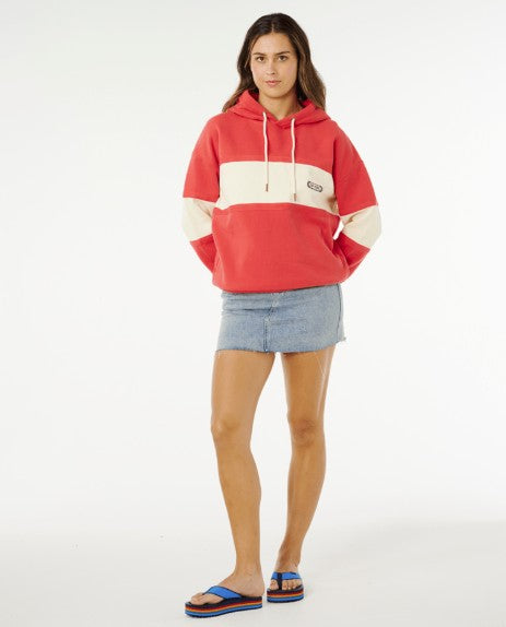 Rip Curl Womens Sweatshirt Surf Side Heritage Hood