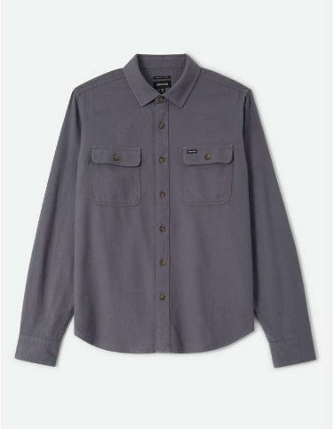 Brixton Mens Shirt Bowery LW Ultra Flannel