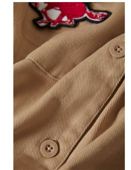 Brixton Womens Jacket Utopia Patchwork Overshirt