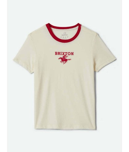 Brixton Womens Shirt Pegasus Slim Crew Tee