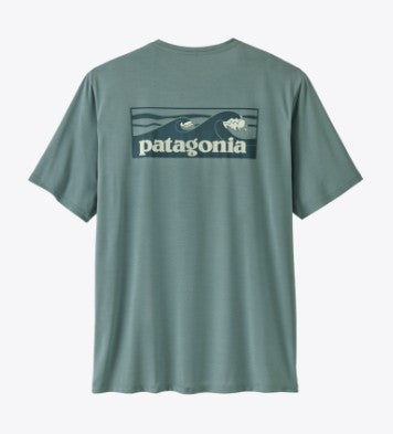 Patagonia Mens Shirt Cap Cool Daily Shirt Boardshort Logo