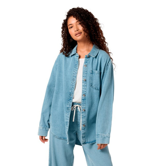 Oneill Womens Jacket Sevie Denim