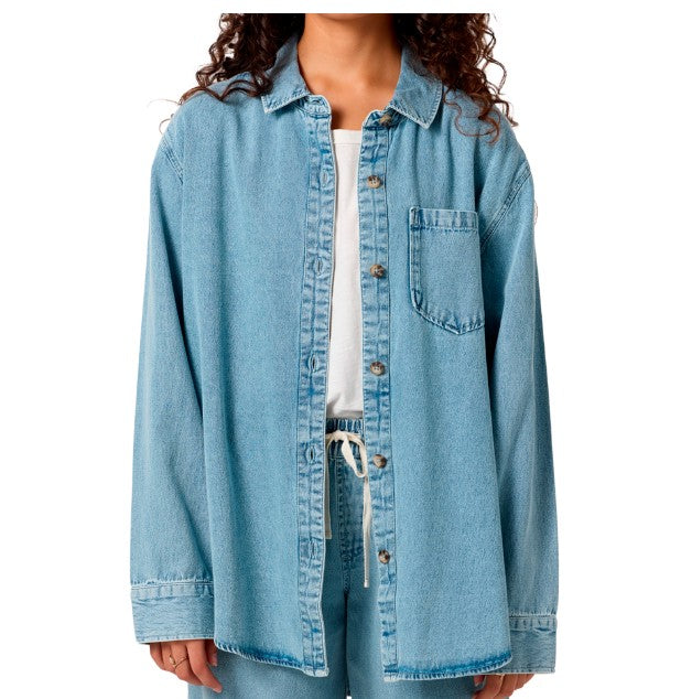 Oneill Womens Jacket Sevie Denim