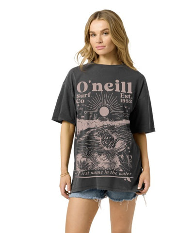 Oneill Womens Shirt Chore Break Oversized Tee