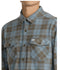RVCA Mens Shirt Vacancy Flannel Long Sleeve