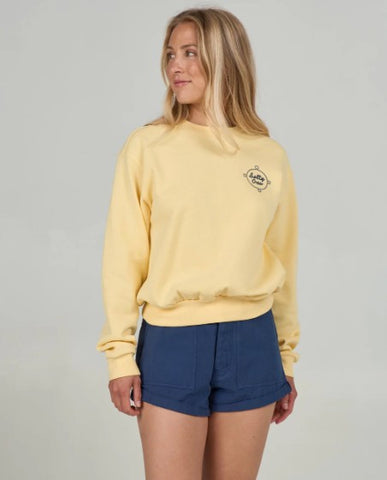 Salty Crew Womens Sweatshirt Dock Line Crew