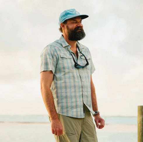 Howler Brothers Mens Woven H Bar B Snapshirt