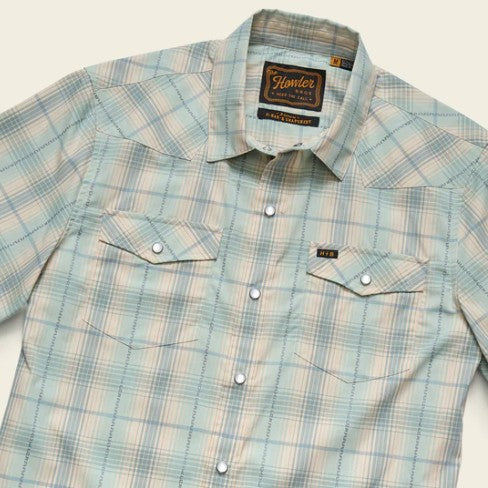Howler Brothers Mens Woven H Bar B Snapshirt