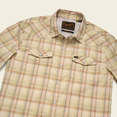 Howler Brothers Mens Woven H Bar B Tech Longsleeve