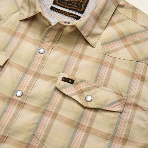 Howler Brothers Mens Woven H Bar B Tech Longsleeve