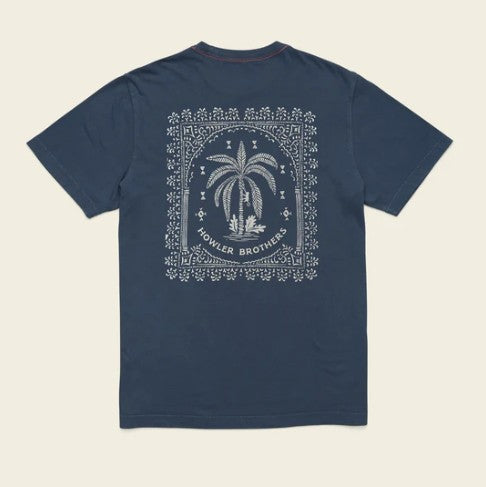 Howler Brothers Mens Shirt Palmetto Print