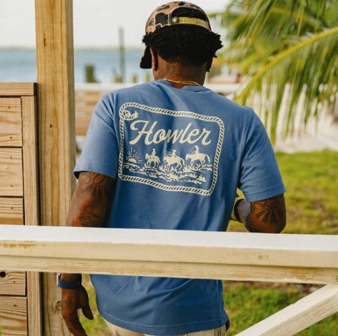 Howler Brothers Mens Shirt Howler Posse