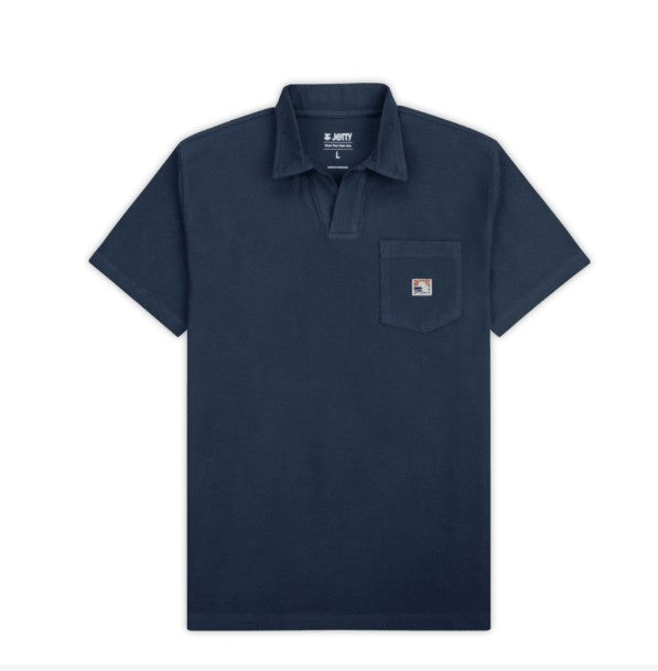Jetty Mens Knit Cruise Terry Polo