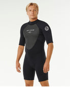 Rip Curl Mens Wetsuits Omega Back Zip Short Sleeve Springsuit