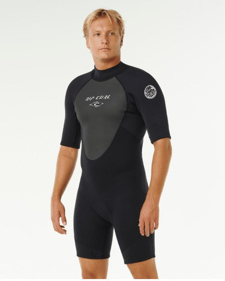 Rip Curl Mens Wetsuits Omega Back Zip Short Sleeve Springsuit