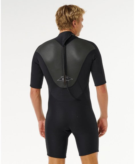 Rip Curl Mens Wetsuits Omega Back Zip Short Sleeve Springsuit