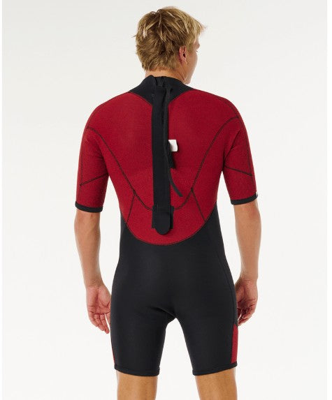 Rip Curl Mens Wetsuits Omega Back Zip Short Sleeve Springsuit