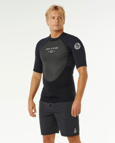 Rip Curl Mens Wetsuits Omega Short Sleeve Jacket 1.5mm