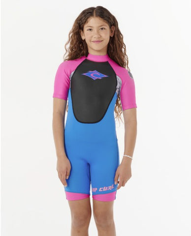 Rip Curl Kids Wetsuit Omega 2mm Back Zip Springsuit