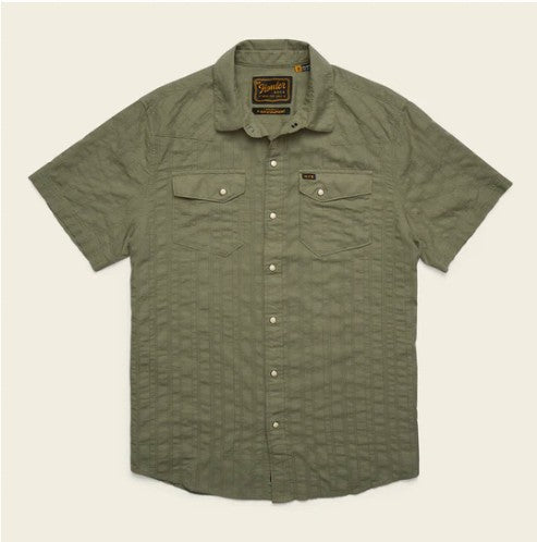 Howler Brothers Mens Woven H Bar B Snapshirt