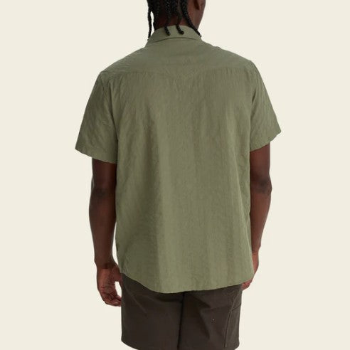 Howler Brothers Mens Woven H Bar B Snapshirt