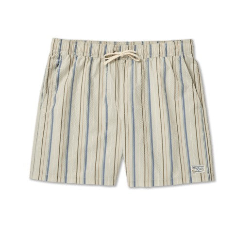 RVCA Mens Shorts Exotica Seersucker Elastic 17